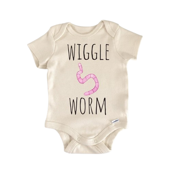 Fishing Worm Fish - Baby Boy Girl Clothes Infant Bodysuit Funny Cute Newborn  Funny Cute Onesie® | North Fork Forager LLC