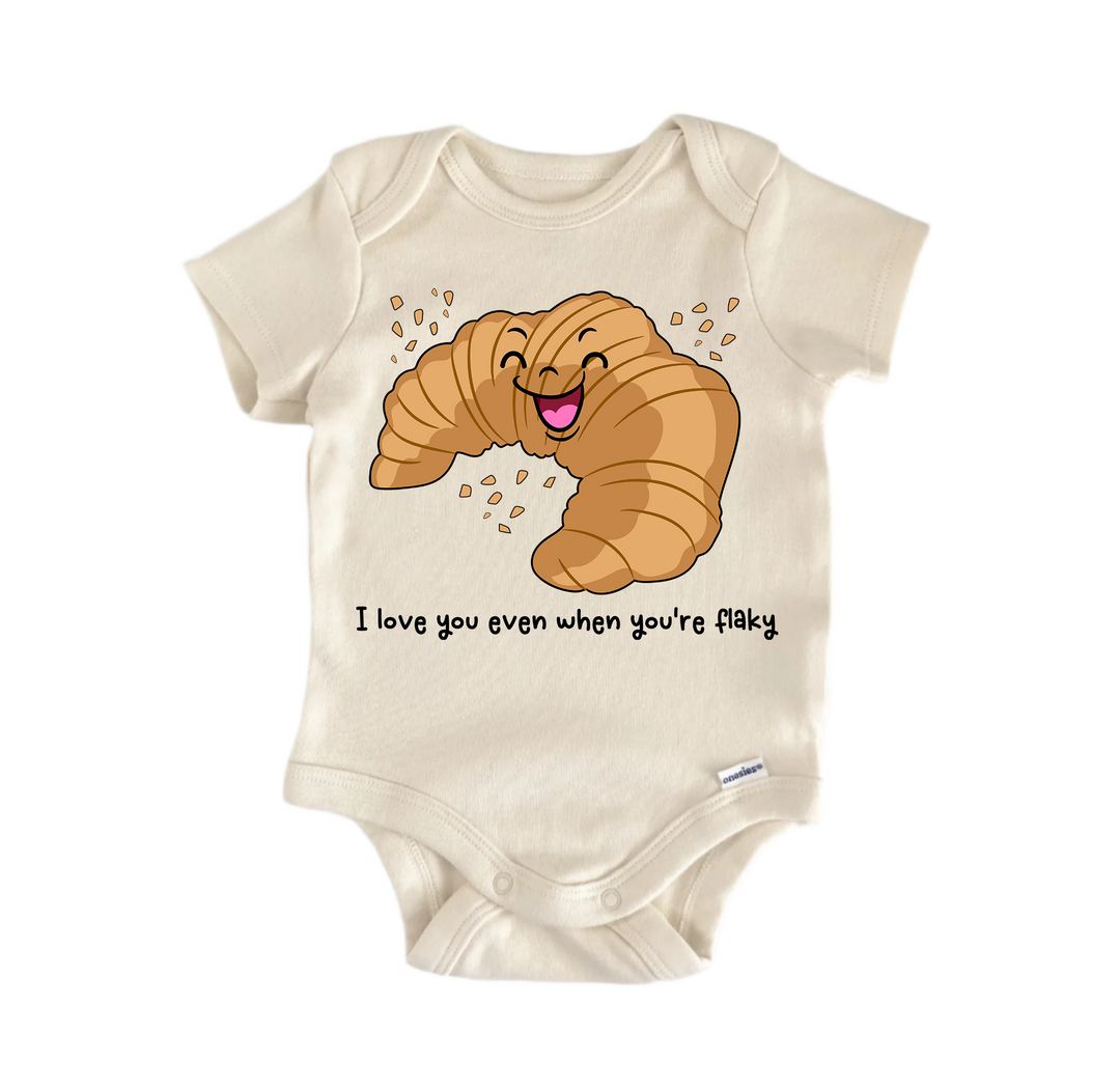 Flaky Best Friends Bff Bestie Valentine's Day -  Baby Boy Girl Clothes Bodysuit  Funny Cute Onesie® | North Fork Forager LLC