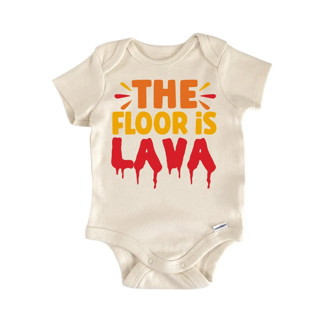 Floor Is Lava - Baby Boy Girl Clothes Infant Bodysuit Funny Cute Newborn  Funny Cute Onesie® | North Fork Forager LLC