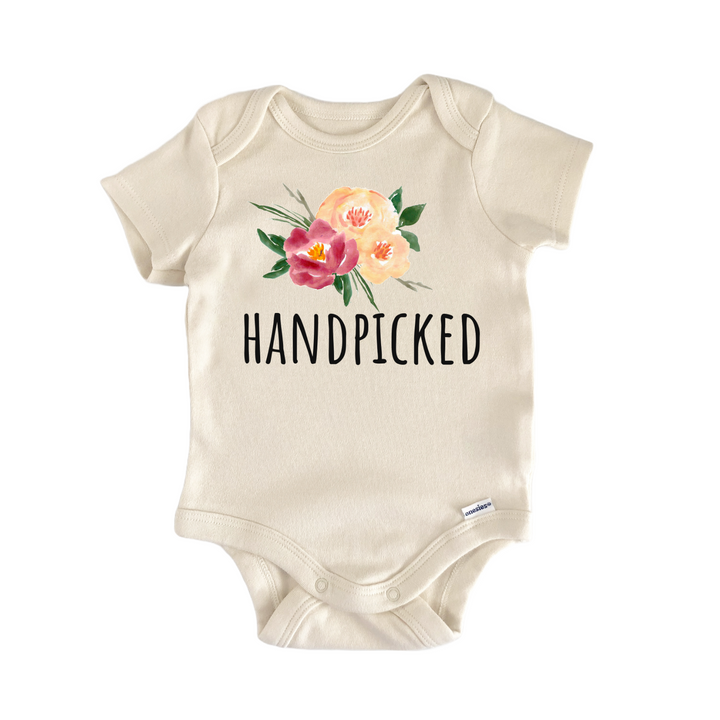 Floral Flower Plant Garden Handpicked Baby Gift Baby Onesie®