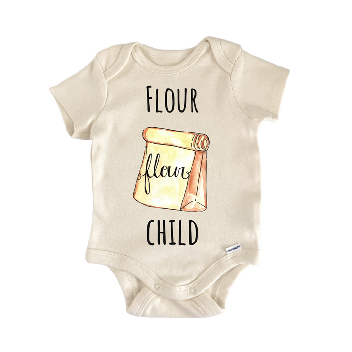 Flour Child Baking Bakery Baby Gift Baby Onesie®