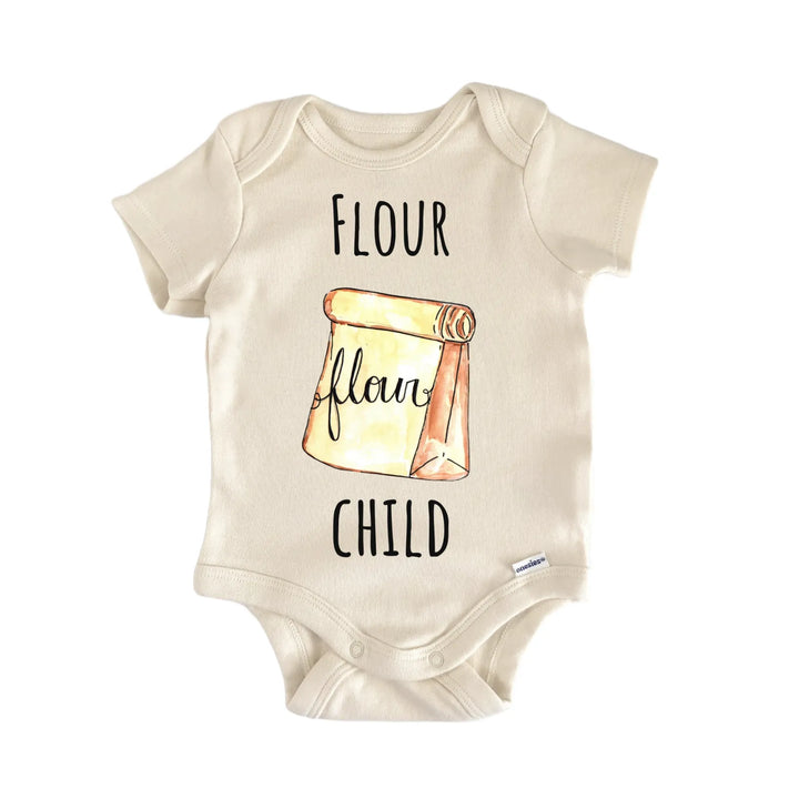 Flour Child Baking Bakery Baby Gift Baby Bodysuit