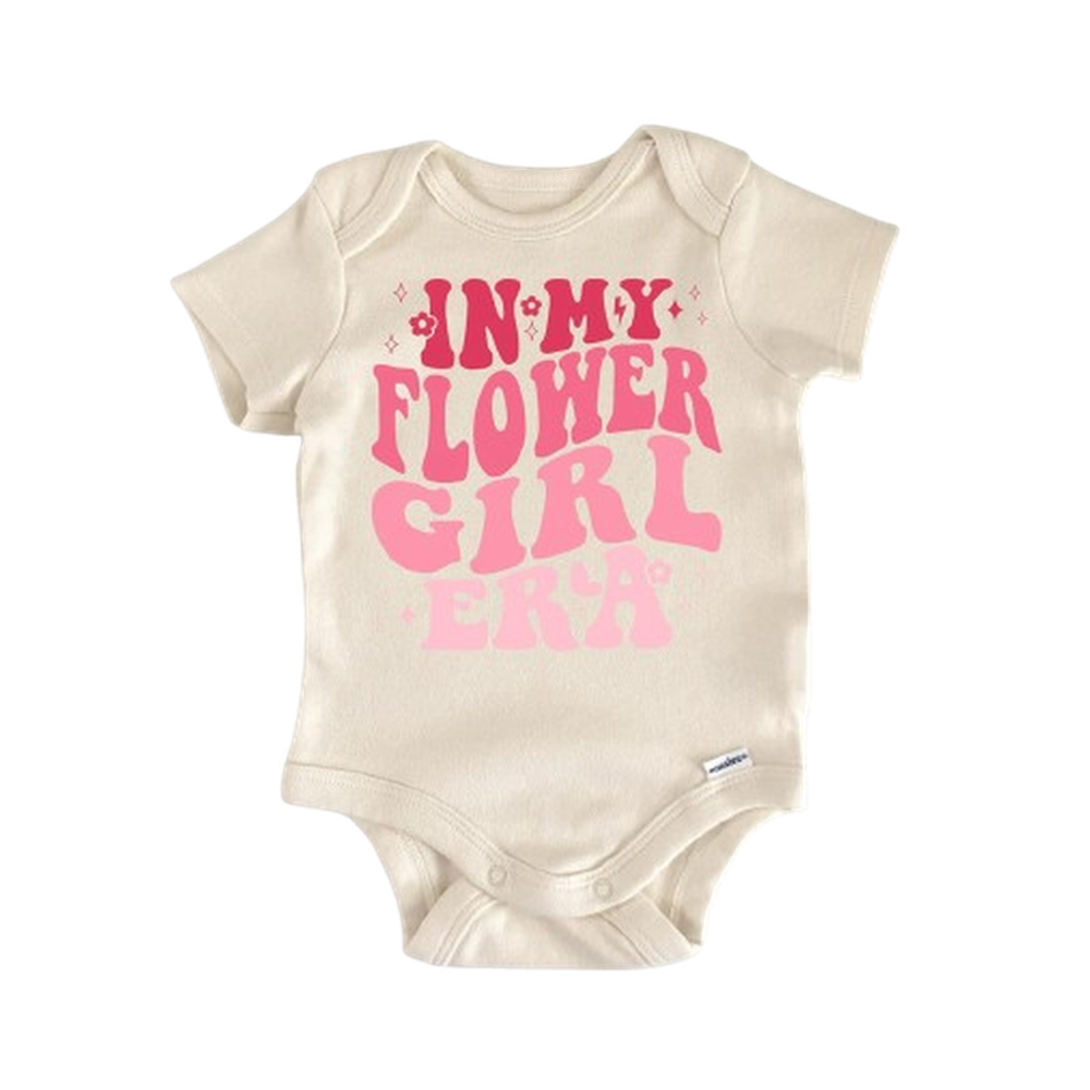 Flower Girl Wedding - Baby Boy Girl Clothes Infant Bodysuit Funny Cute Newborn  Funny Cute Onesie® | North Fork Forager LLC
