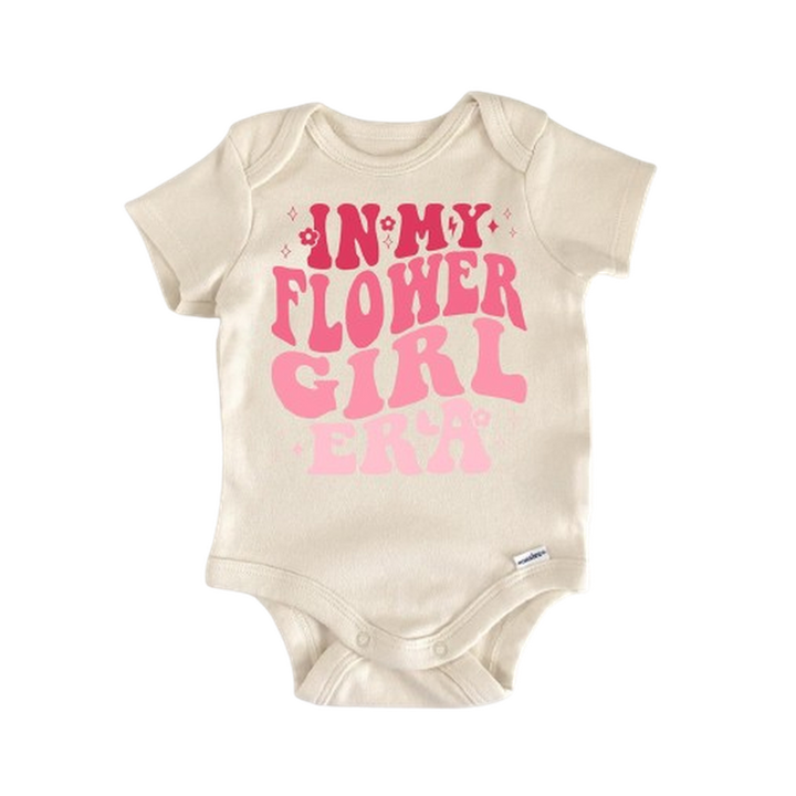 Flower Girl Wedding - Baby Boy Girl Clothes Infant Bodysuit Funny Cute Newborn  Funny Cute Onesie® | North Fork Forager LLC