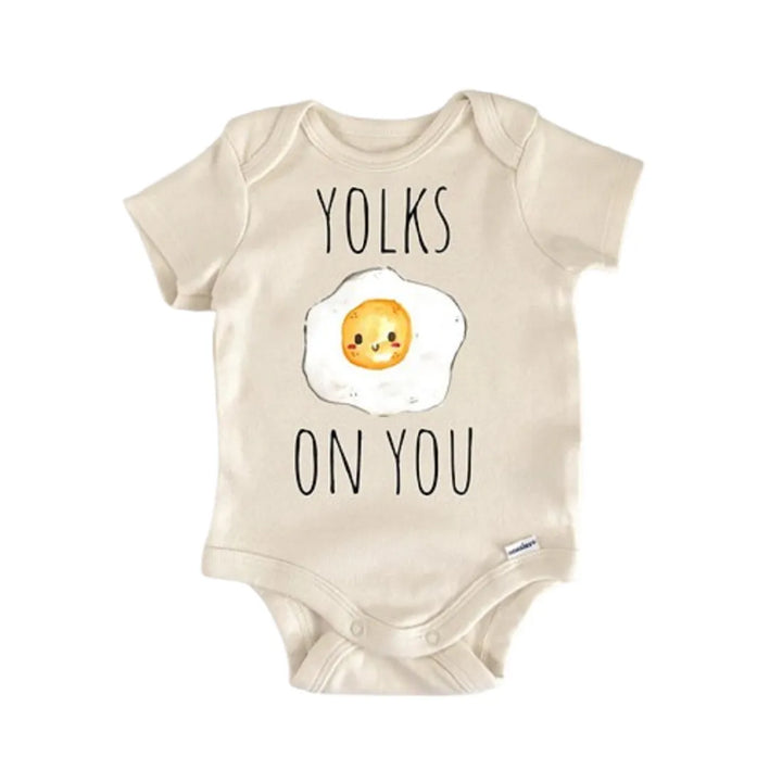 Foodie Eggs Egg Brunch Breakfast - Baby Boy Girl Clothes Infant Onesie® Funny Cute GS1  Funny Cute Onesie® | North Fork Forager LLC