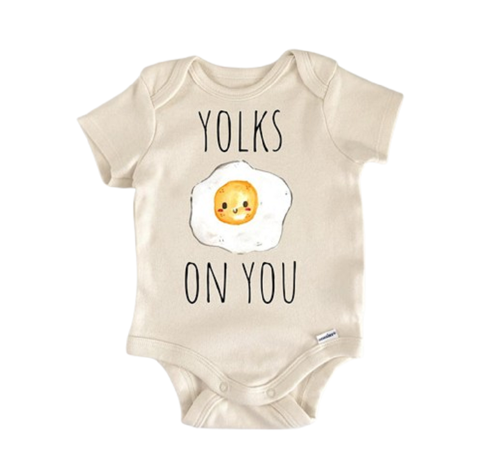 Foodie Eggs Egg Brunch Breakfast - Baby Boy Girl Clothes Infant Bodysuit Funny Cute  Funny Cute Onesie® | North Fork Forager LLC