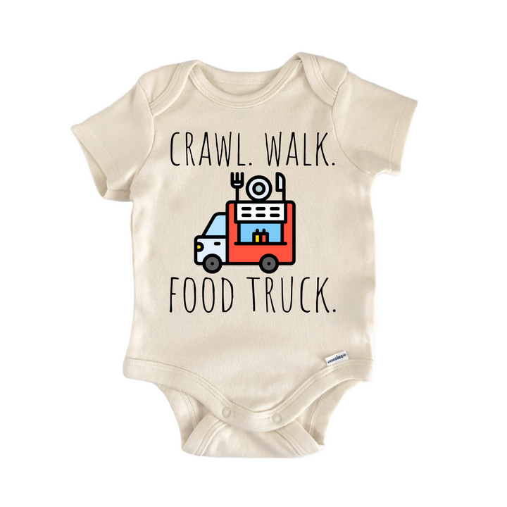 Foodie Food Truck Gourmet - Baby Bodysuit  Funny Cute Onesie® | North Fork Forager LLC