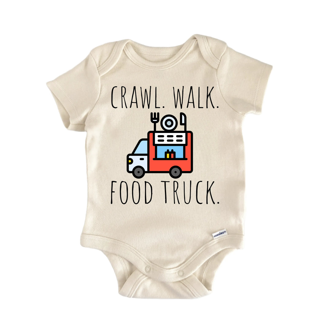 Foodie Food Truck Gourmet - Baby Bodysuit  Funny Cute Onesie® | North Fork Forager LLC