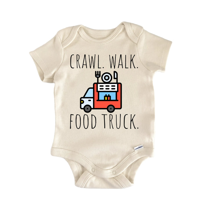 Foodie Food Truck Gourmet - Baby Bodysuit  Funny Cute Onesie® | North Fork Forager LLC