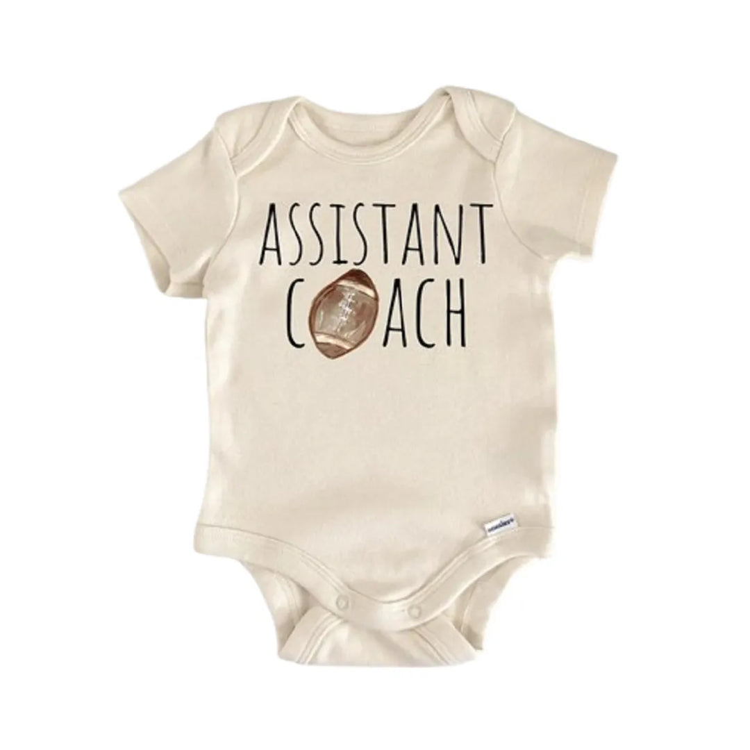 Football Fall Gameday - Baby Boy Girl Clothes Infant Onesie® Funny Cute Newborn GS1  Funny Cute Onesie® | North Fork Forager LLC
