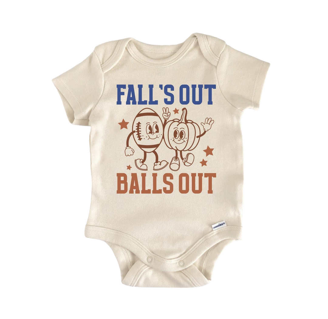 Football Fall - Baby Boy Girl Clothes Infant Bodysuit Funny Cute Newborn  Funny Cute Onesie® | North Fork Forager LLC