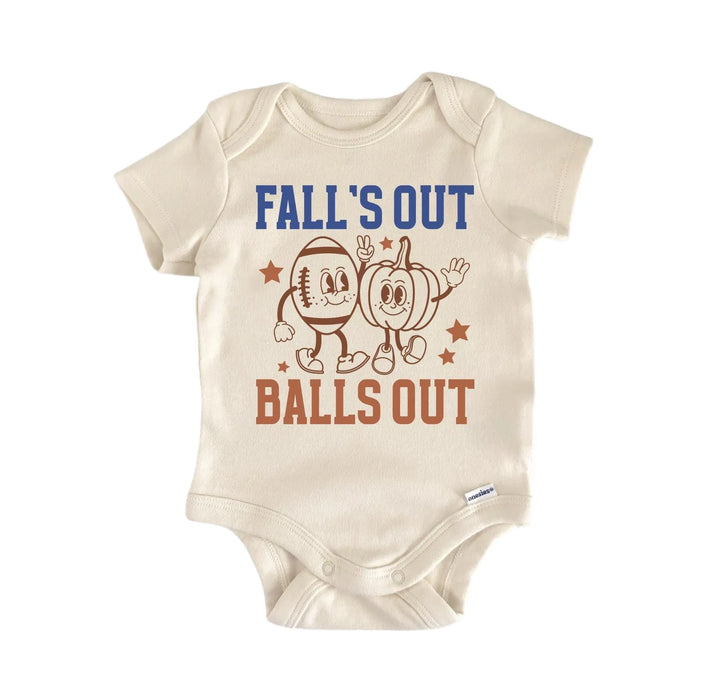 Football Fall - Baby Boy Girl Clothes Infant Bodysuit Funny Cute Newborn  Funny Cute Onesie® | North Fork Forager LLC