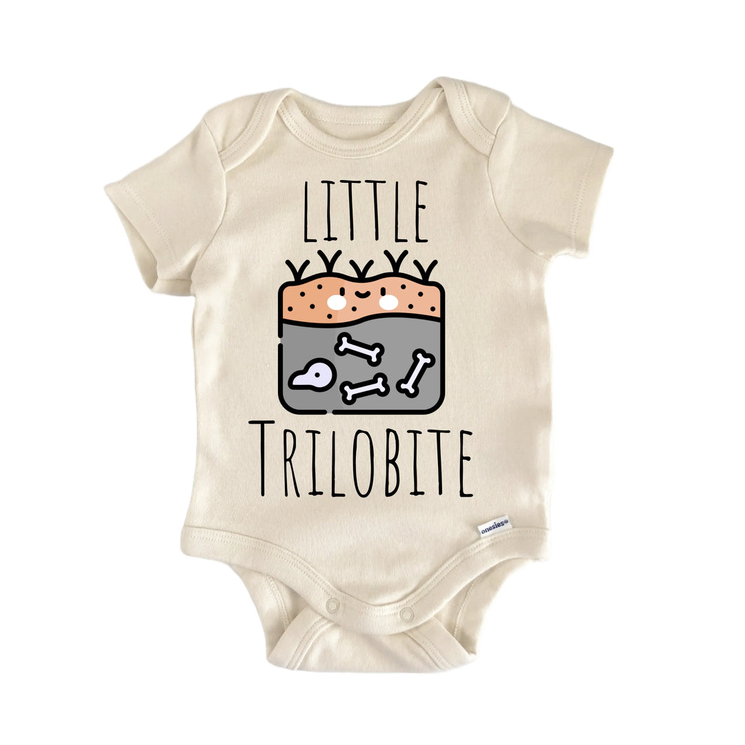 Fossil Paleontology Dinosaur - Baby Bodysuit  Funny Cute Onesie® | North Fork Forager LLC