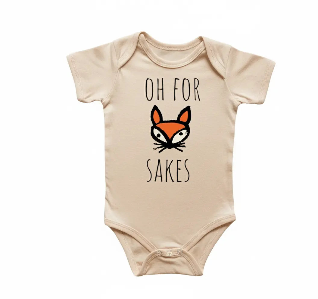 Fox Animal - Baby Boy Girl Clothes Infant Bodysuit Funny Cute Newborn  2  Funny Cute Onesie® | North Fork Forager LLC