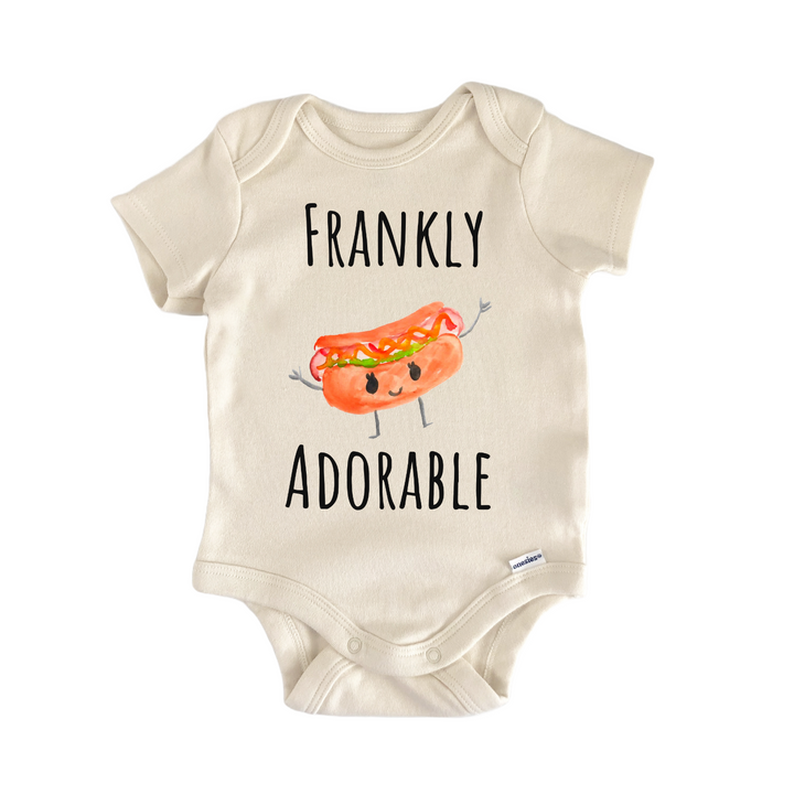 Frankfurter Hot Dog BBQ Grillmaster Newborn Gift Baby Onesie®