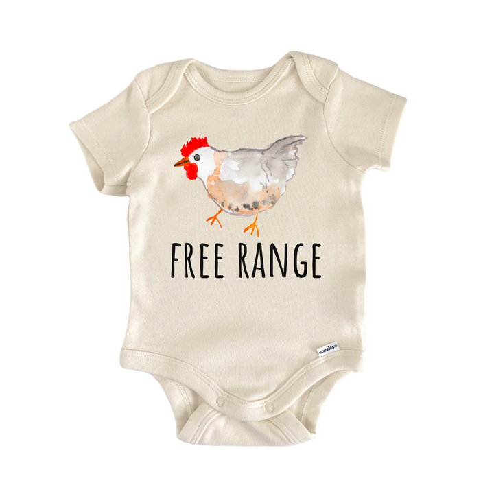 Free Range Chicken Farm Baby Gift Baby Onesie®