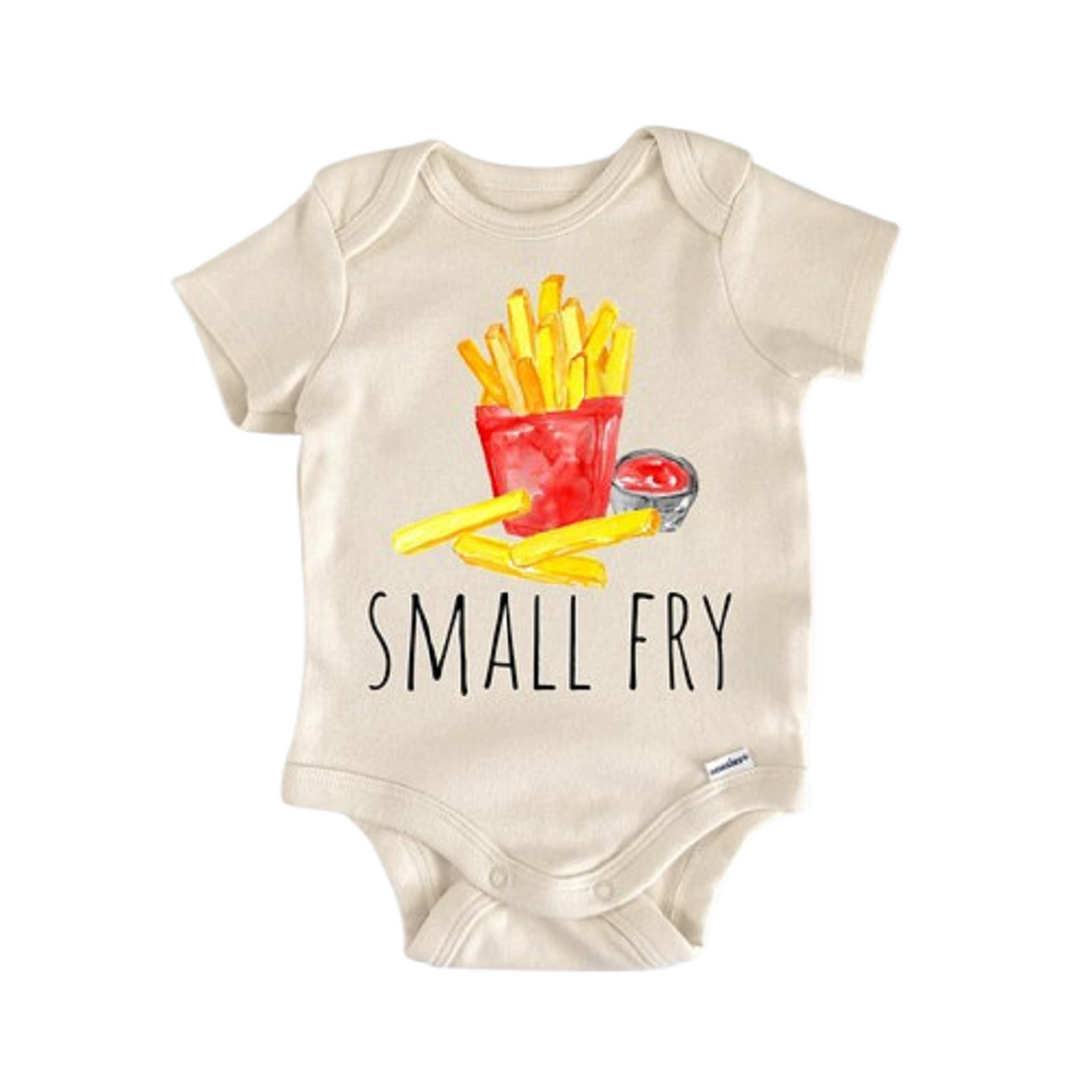 French Fry Fast Food Foodie - Baby Boy Girl Clothes Infant Onesie® Funny Cute Newborn GS1  Funny Cute Onesie® | North Fork Forager LLC