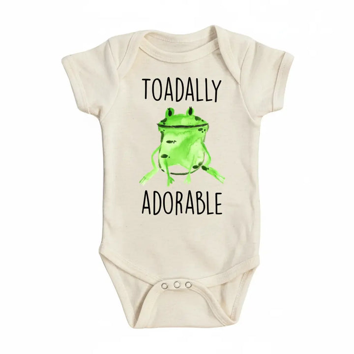 Frog Adorable - Baby Boy Girl Clothes Infant Bodysuit Funny Cute Newborn  Funny Cute Onesie® | North Fork Forager LLC