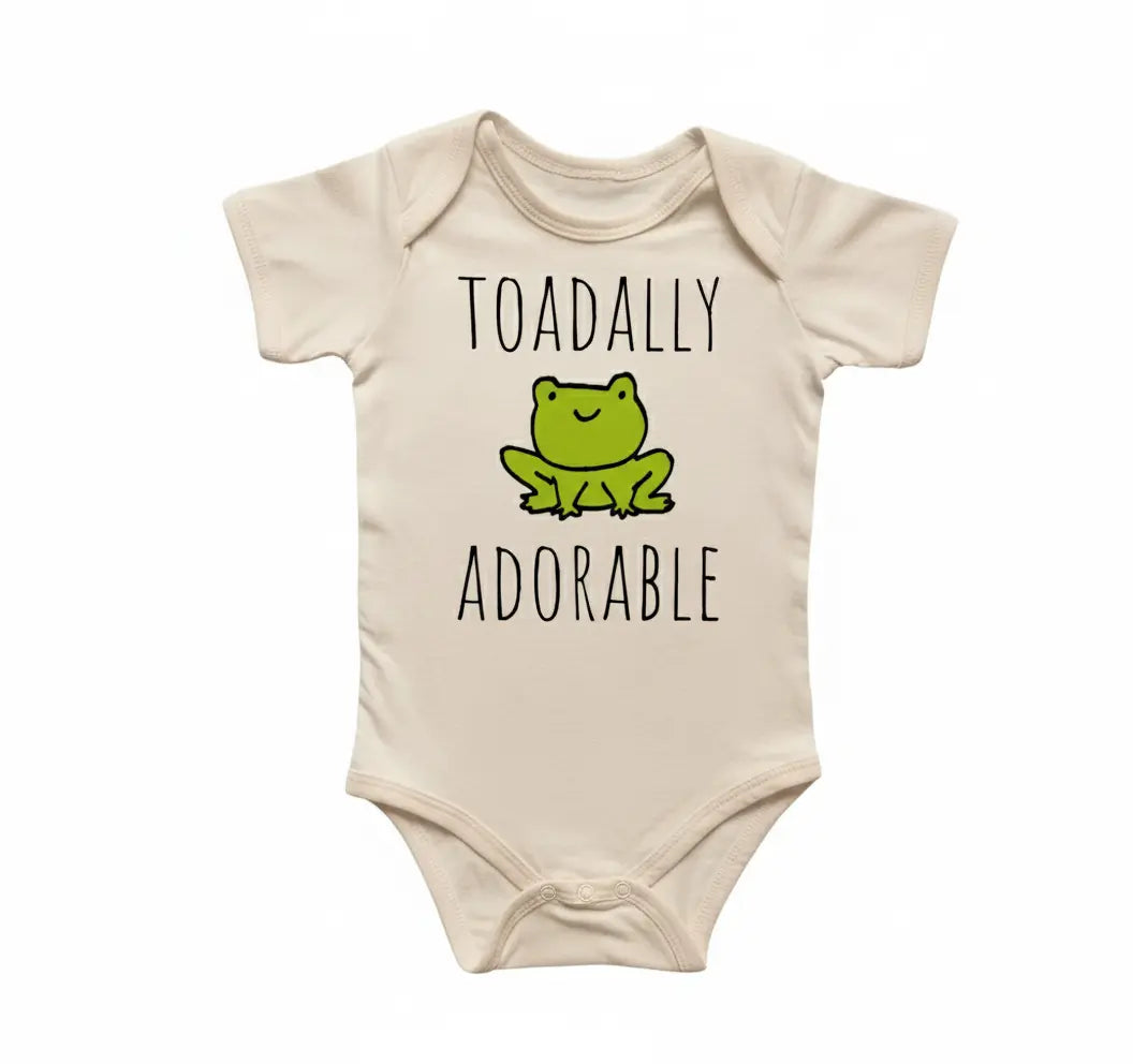 Frog Animal - Baby Boy Girl Clothes Infant Bodysuit Funny Cute Newborn 3  Funny Cute Onesie® | North Fork Forager LLC