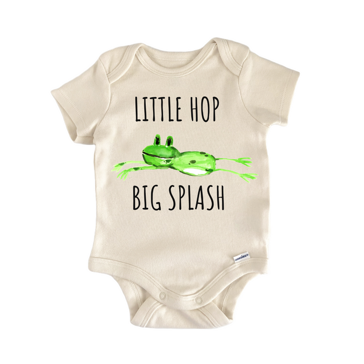 Frog Hop Splash Toad Baby Gift Baby Onesie®