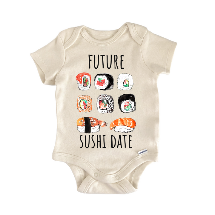 Future Sushi Sashimi Date Infant Gift Baby Onesie®
