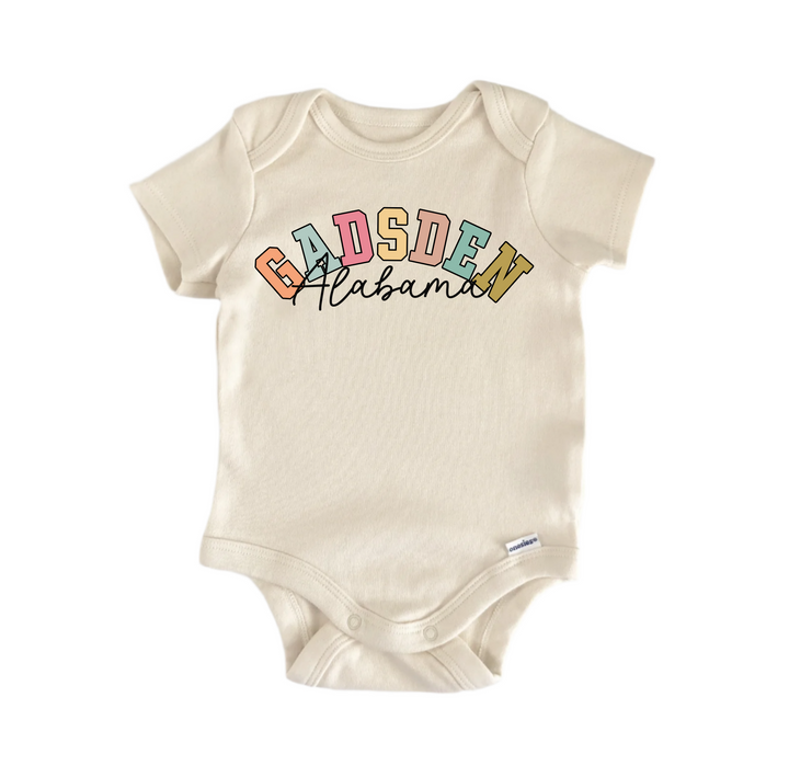 Gadsden Alabama - Baby Boy Girl Clothes  Bodysuit Funny Cute