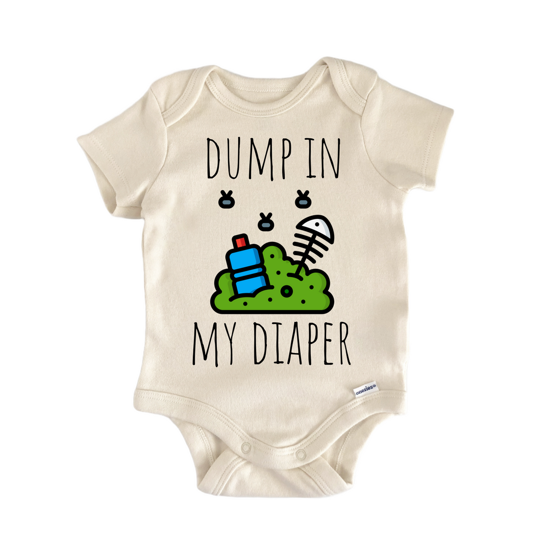 Garbage Dump Sanitation - Baby Bodysuit  Funny Cute Onesie® | North Fork Forager LLC