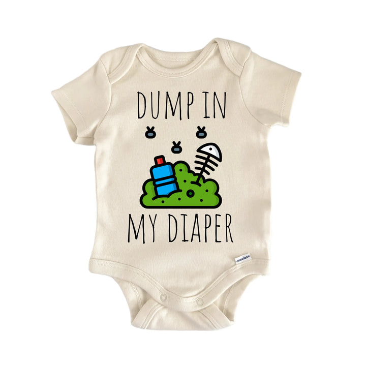 Garbage Dump Sanitation - Baby Bodysuit  Funny Cute Onesie® | North Fork Forager LLC