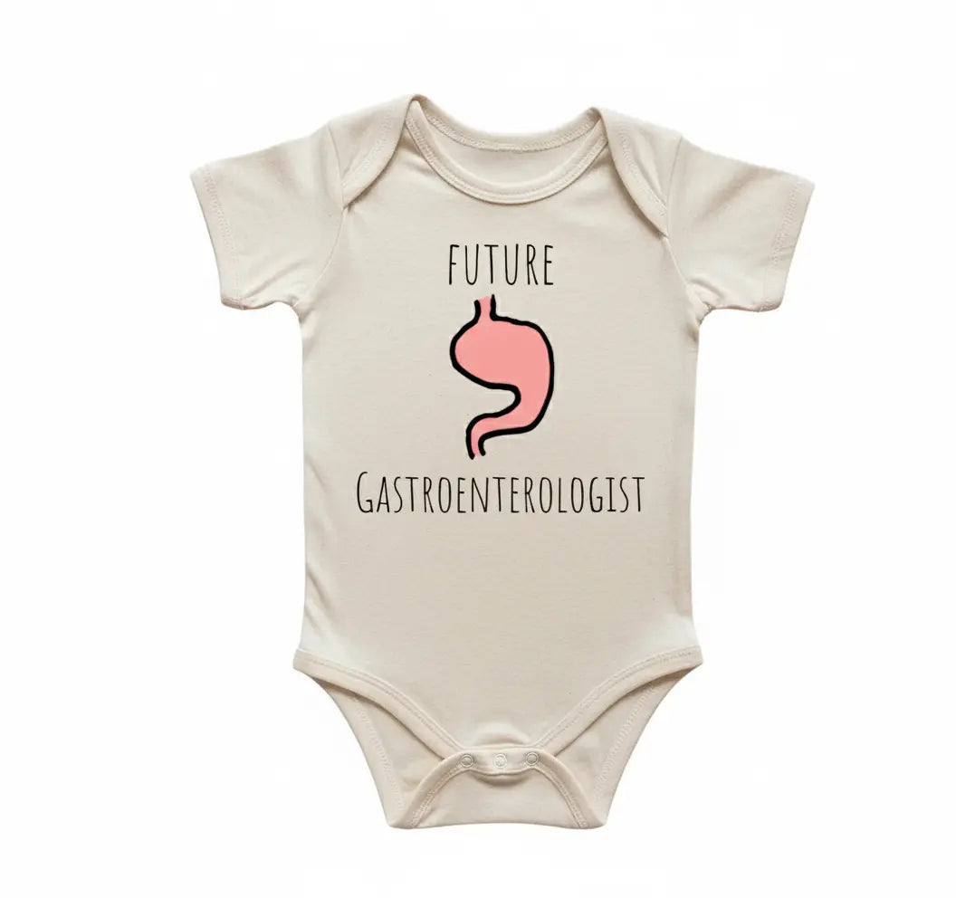 Gi Gastroenterologist - Baby Boy Girl Clothes Infant Bodysuit Funny Cute Newborn  Funny Cute Onesie® | North Fork Forager LLC