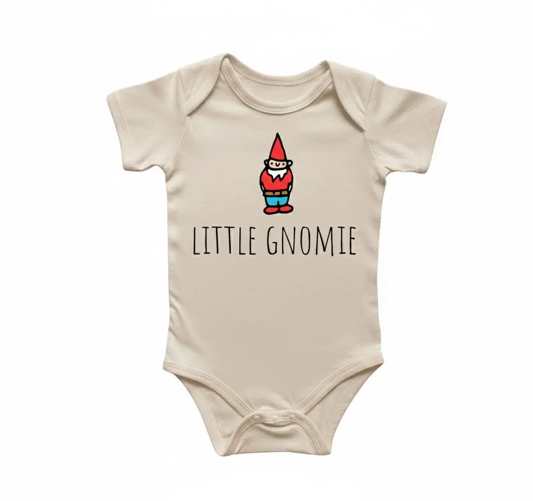 Gnome Garden - Baby Boy Girl Clothes Infant Onesie® Funny Cute Newborn GS1  Funny Cute Onesie® | North Fork Forager LLC