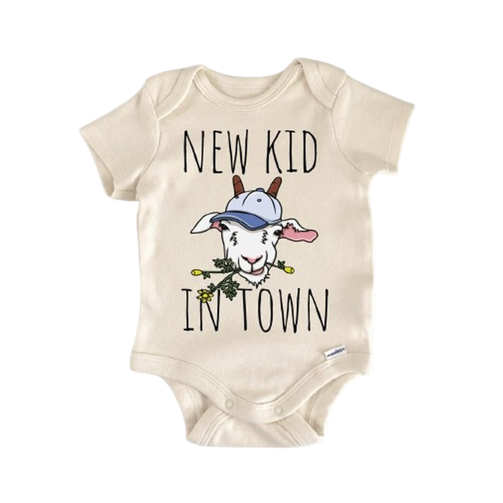 Goat Farm - Baby Boy Girl Clothes Infant Bodysuit Funny Cute Newborn  Funny Cute Onesie® | North Fork Forager LLC