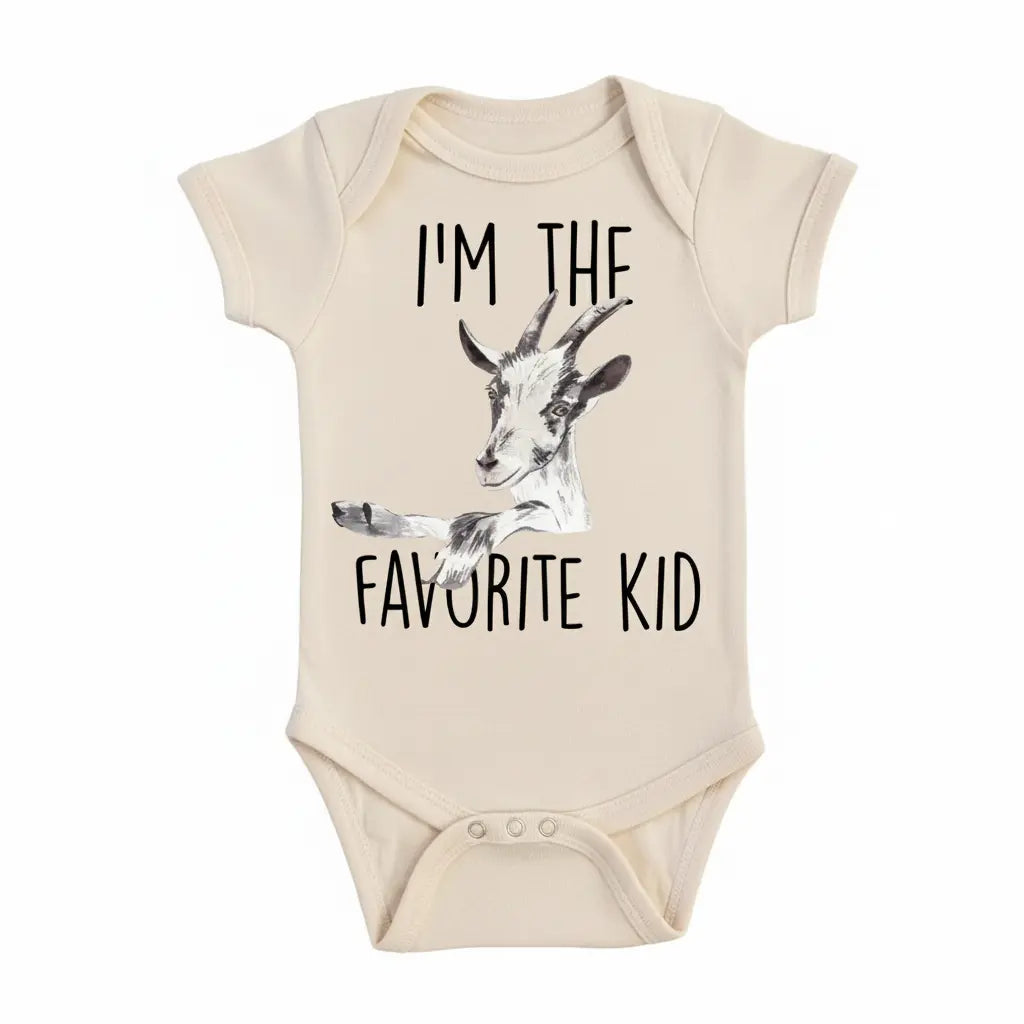 Goat Kid - Baby Boy Girl Clothes Infant Onesie® Funny Cute Newborn GS1  Funny Cute Onesie® | North Fork Forager LLC