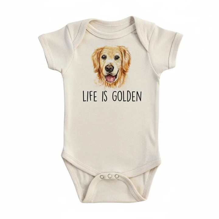 Golden Retriever - Baby Boy Girl Clothes Infant Bodysuit Funny Cute Newborn  Funny Cute Onesie® | North Fork Forager LLC
