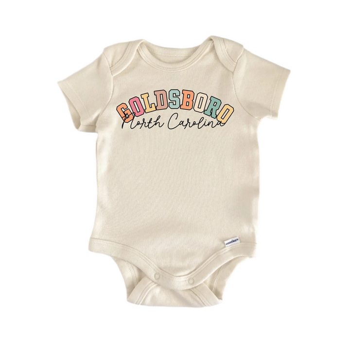 Goldsboro North Carolina - Baby Boy Girl Clothes  Bodysuit Funny Cute