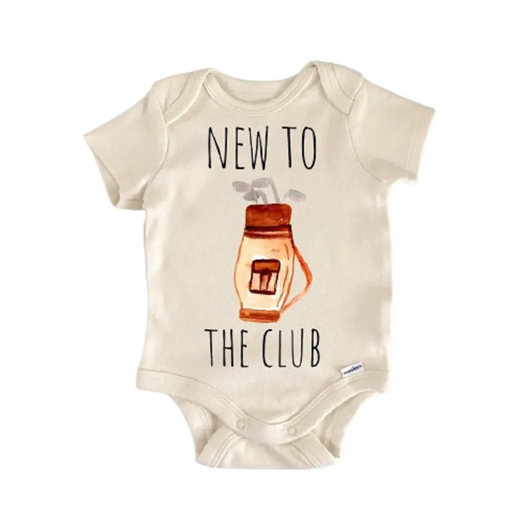 Golf Golfer Sports - Baby Boy Girl Clothes Infant Onesie® Funny Cute Newborn GS1  Funny Cute Onesie® | North Fork Forager LLC