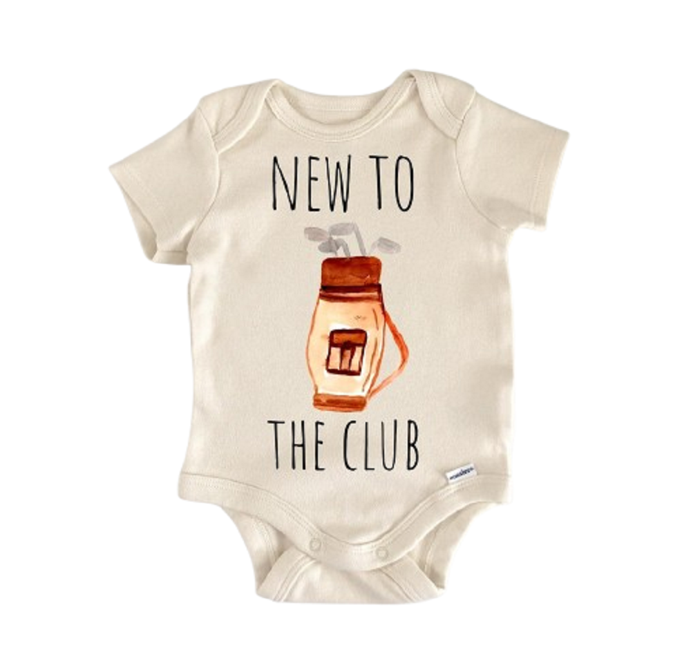 Golf Golfer Sports - Baby Boy Girl Clothes Infant Bodysuit Funny Cute Newborn  Funny Cute Onesie® | North Fork Forager LLC
