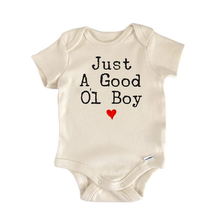 Good Ol Boy Country Music Western - Baby Bodysuit  Funny Cute Onesie® | North Fork Forager LLC