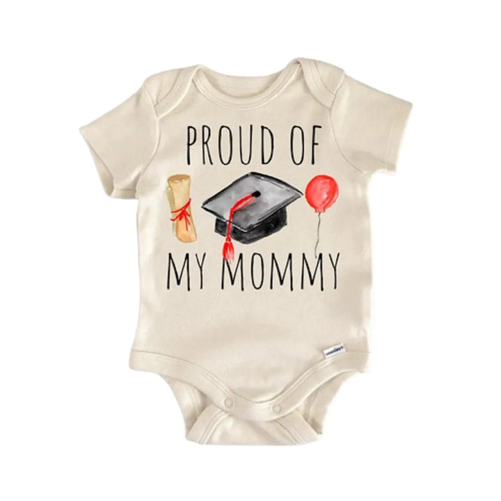 Mom Mommy Graduation School - Baby Boy Girl Clothes Infant Onesie® Funny Cute Newborn GS1  Funny Cute Onesie® | North Fork Forager LLC