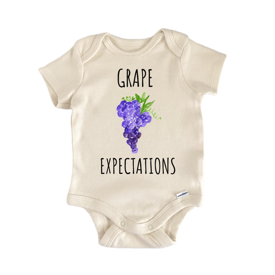 Grape Wine Winery Fruit Baby Gift Baby Bodysuit