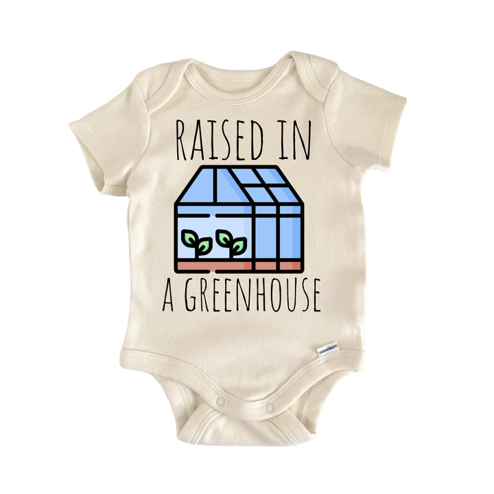 Greenhouse Nursery Plant - Baby Bodysuit  Funny Cute Onesie® | North Fork Forager LLC