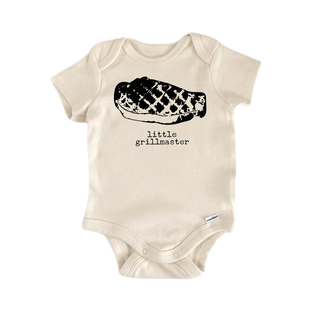 Grillmaster Steak Bbq - Baby Boy Girl Clothes Infant Bodysuit Funny Cute Newborn  Funny Cute Onesie® | North Fork Forager LLC