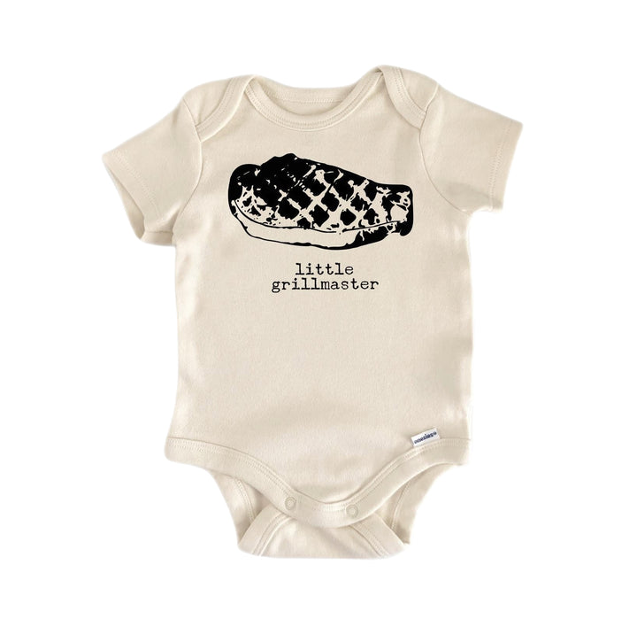 Grillmaster Steak Bbq - Baby Boy Girl Clothes Infant Bodysuit Funny Cute Newborn  Funny Cute Onesie® | North Fork Forager LLC