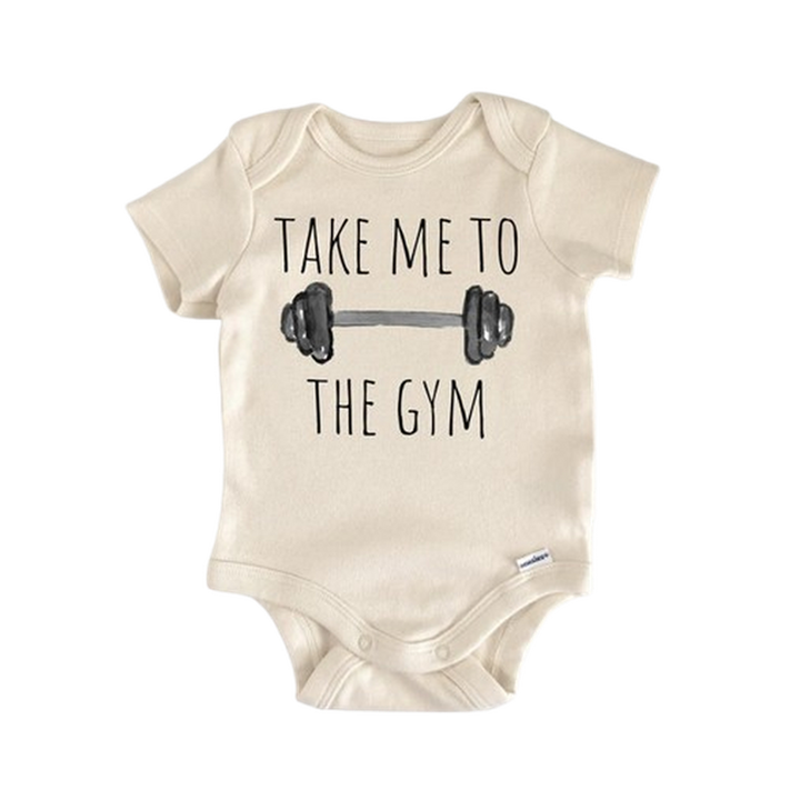 Gym Bodybuilder Workout - Baby Boy Girl Clothes Infant Bodysuit Funny Cute  Funny Cute Onesie® | North Fork Forager LLC