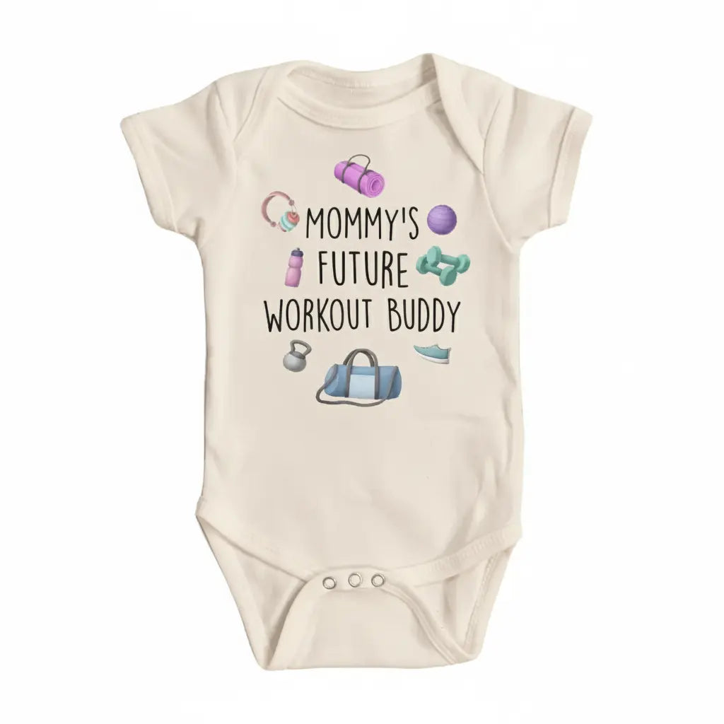 Gym Workout - Baby Boy Girl Clothes Infant Onesie® Funny Cute Newborn GS1  Funny Cute Onesie® | North Fork Forager LLC
