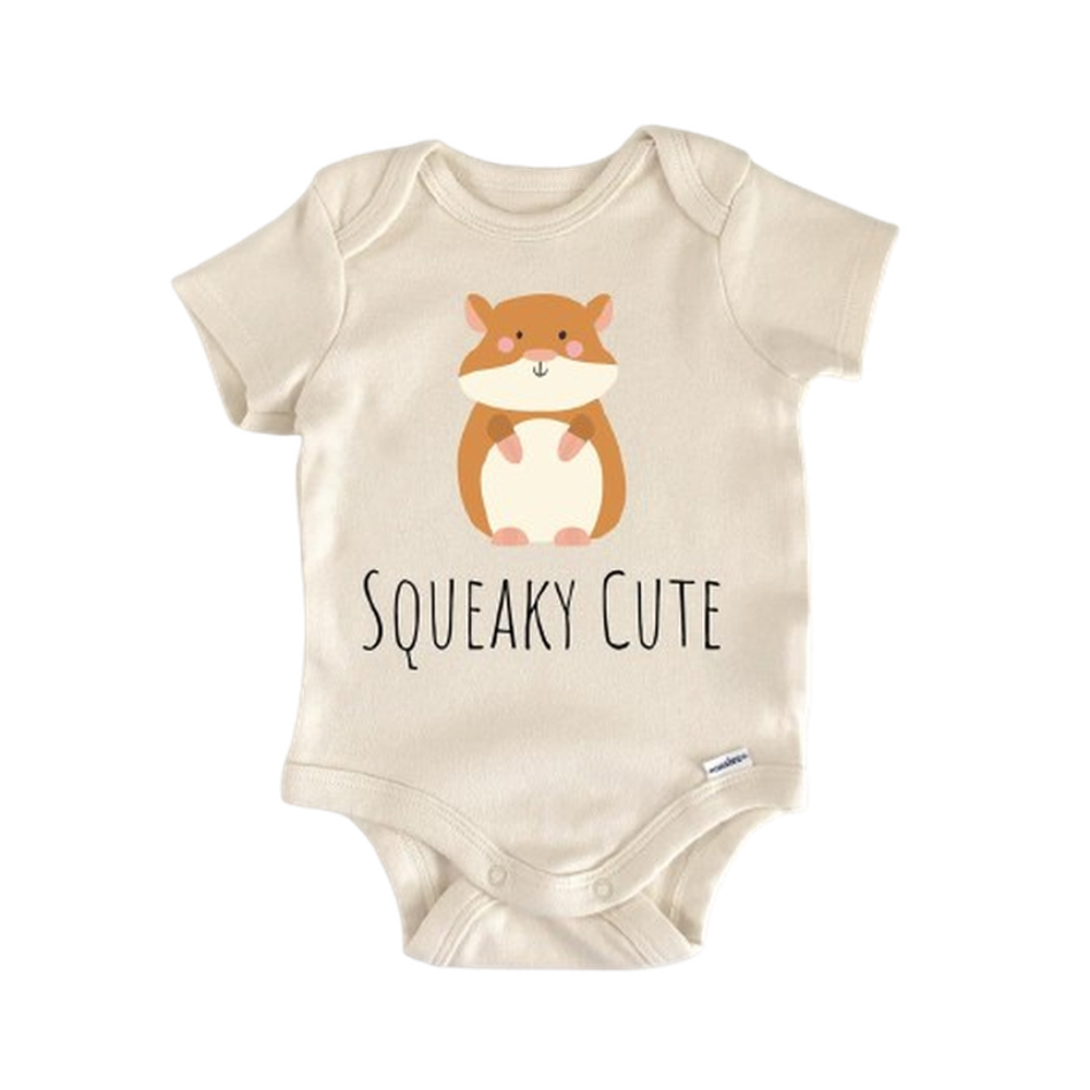 Hamster Mouse Animal - Baby Boy Girl Clothes Infant Bodysuit Funny Cute Newborn  Funny Cute Onesie® | North Fork Forager LLC