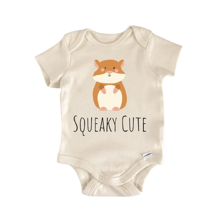Hamster Mouse Animal - Baby Boy Girl Clothes Infant Bodysuit Funny Cute Newborn  Funny Cute Onesie® | North Fork Forager LLC