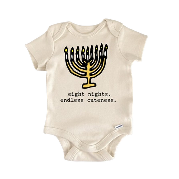 Hanukkah  - Baby Boy Girl Clothes Infant Bodysuit Funny Cute Newborn  Funny Cute Onesie® | North Fork Forager LLC