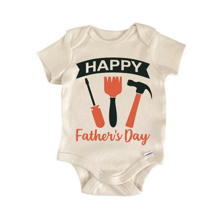 Happy Fathers Day - Baby Boy Girl Clothes  Bodysuit Funny Cute