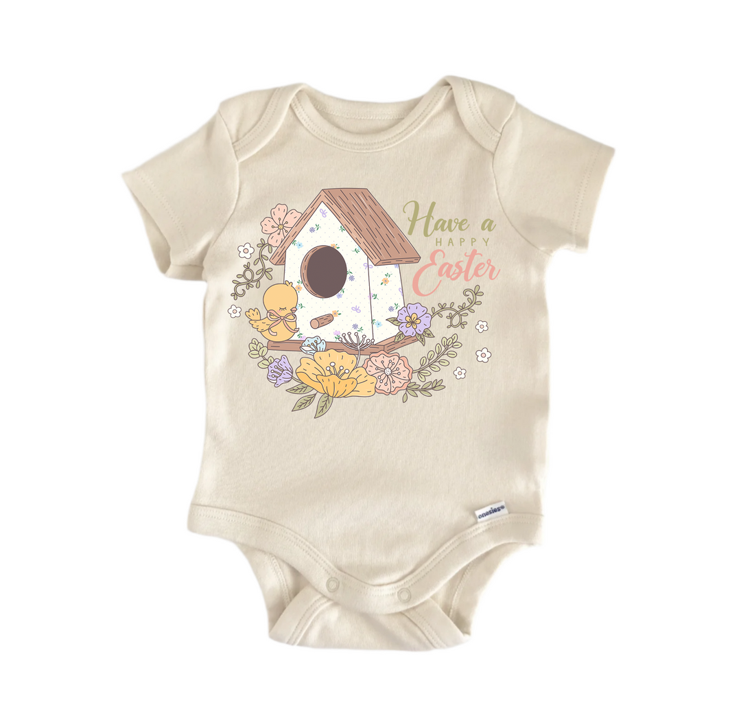 Have A Happy Easter -  Baby Boy Girl Clothes Infant Bodysuit Funny Cute Newborn  Funny Cute Onesie® | North Fork Forager LLC