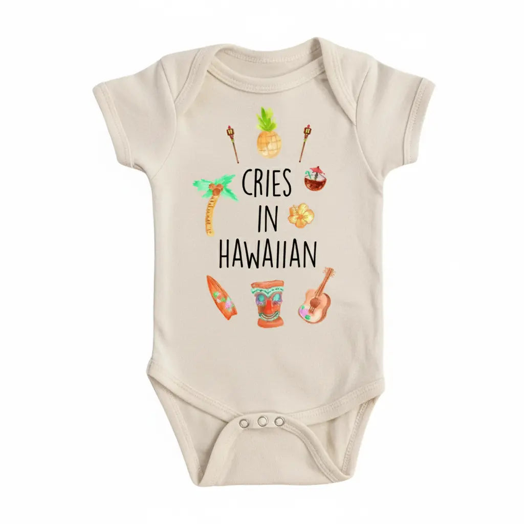 Hawaii Made - Baby Boy Girl Clothes Infant Bodysuit Funny Cute Newborn  Funny Cute Onesie® | North Fork Forager LLC